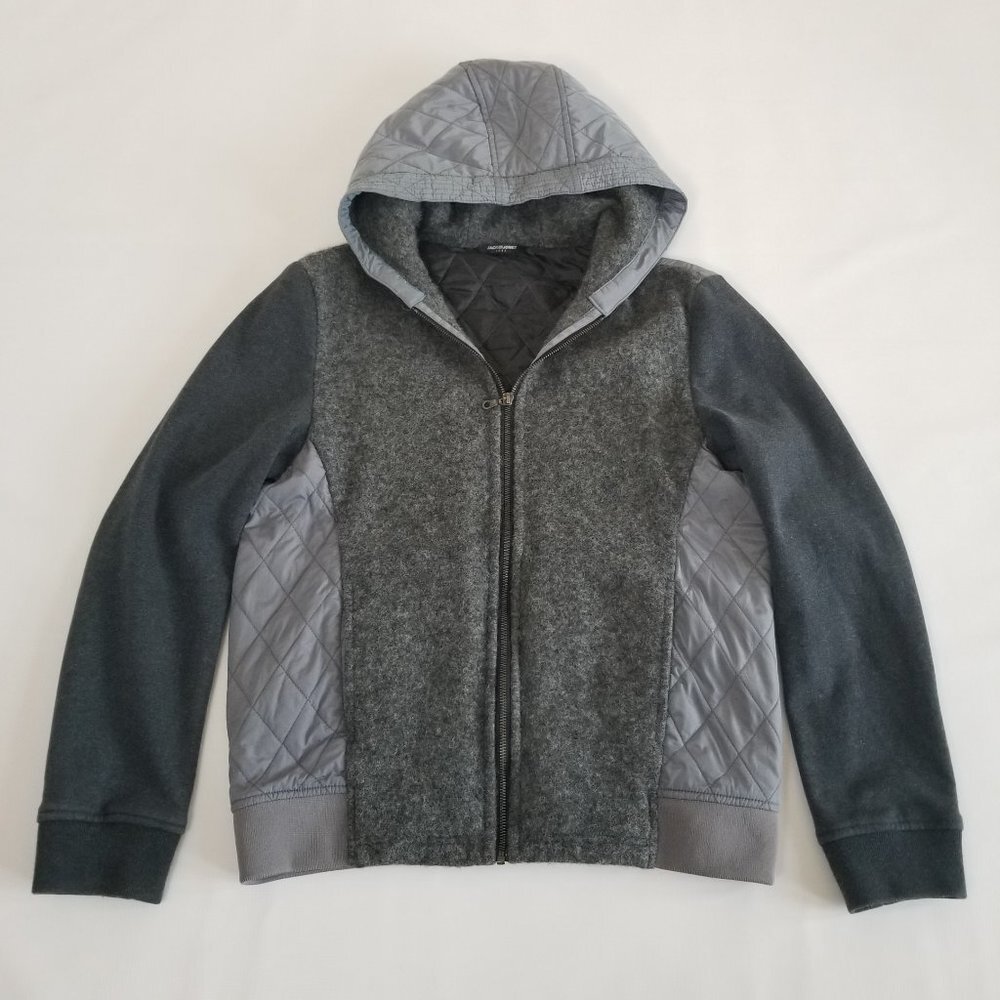 Jack & Jones Wool Blend Hooded C Harvey Mix Jacket Chest 40